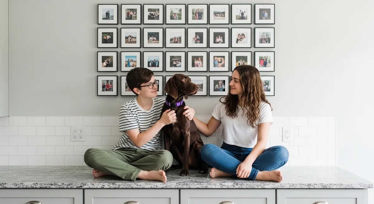 My Photo Wall. Peel and Stick Removable Photo Tiles Australia